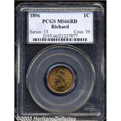1896 1C MS66 Red PCGS.