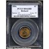 Image 1 : 1896 1C MS66 Red PCGS.