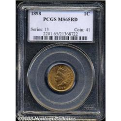 1898 1C MS65 Red PCGS.