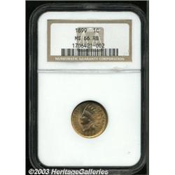 1899 1C MS66 Red and Brown NGC.
