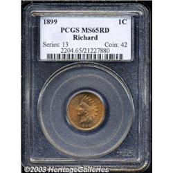 1899 1C MS65 Red PCGS.