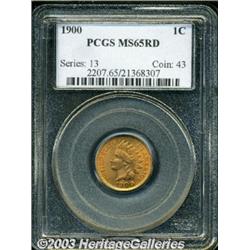 1900 1C MS65 Red PCGS.