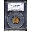 Image 1 : 1901 1C MS66 Red PCGS.