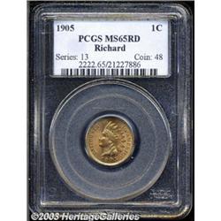 1905 1C MS65 Red PCGS.