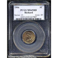 1906 1C MS65 Red PCGS.