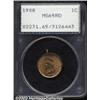 Image 1 : 1908 1C MS65 Red PCGS.
