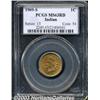 Image 1 : 1909-S 1C MS63 Red PCGS.