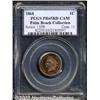 Image 1 : 1868 1C PR65 Red Cameo PCGS.