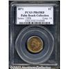 Image 1 : 1871 1C PR65 Red PCGS.