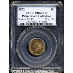 1872 1C PR66 Red PCGS.