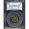 Image 1 : 1873 1C Closed 3 PR66 Red Cameo PCGS.