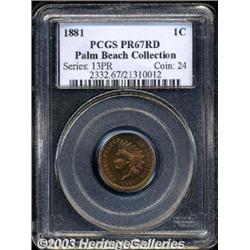 1881 1C PR67 Red PCGS.