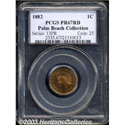 1882 1C PR67 Red PCGS.