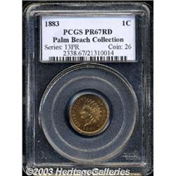 1883 1C PR67 Red PCGS.