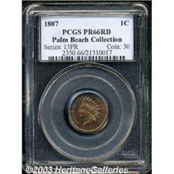 1887 1C PR66 Red PCGS.
