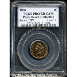 1888 1C PR66 Red Cameo PCGS.