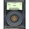 Image 1 : 1861 1C PR64 PCGS.