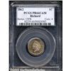 Image 1 : 1862 1C PR66 Cameo PCGS.