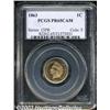 Image 1 : 1863 1C PR65 Cameo PCGS.