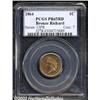 Image 1 : 1864 1C Bronze No L PR65 Red PCGS.