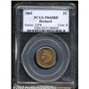 Image 1 : 1865 1C PR65 Red PCGS.