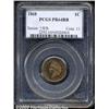 Image 1 : 1868 1C PR64 Red and Brown PCGS.