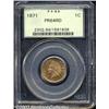 Image 1 : 1871 1C PR64 Red PCGS.