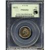 Image 1 : 1871 1C PR65 Red PCGS.