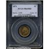 Image 1 : 1871 1C PR65 Red PCGS.