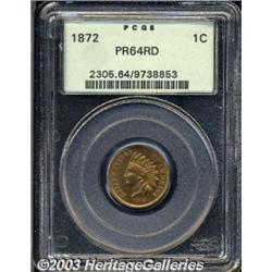 1872 1C PR64 Red PCGS.