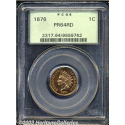 1876 1C PR64 Red PCGS.
