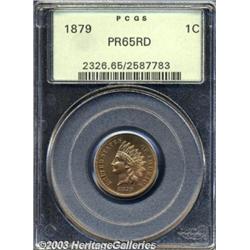 1879 1C PR65 Red PCGS.