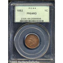 1882 1C PR64 Red PCGS.