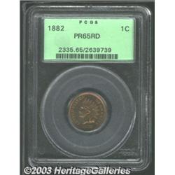 1882 1C PR65 Red PCGS.