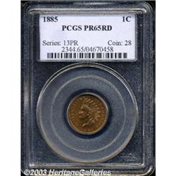 1885 1C PR65 Red PCGS.