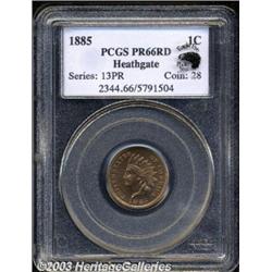 1885 1C PR66 Red PCGS.