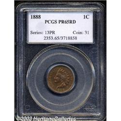 1888 1C PR65 Red PCGS.