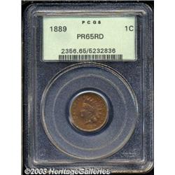1889 1C PR65 Red PCGS.