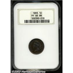 1893 1C PR66 Brown NGC.
