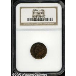 1897 1C PR66 Red and Brown NGC.