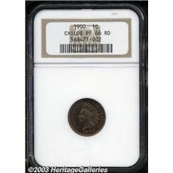 1900 1C PR66 Red NGC.