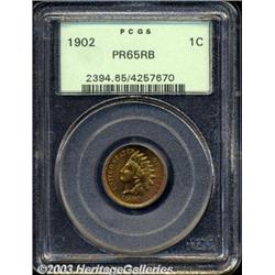 1902 1C PR65 Red and Brown PCGS.