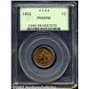 Image 1 : 1902 1C PR65 Red and Brown PCGS.