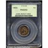 Image 1 : 1903 1C PR65 Red PCGS.