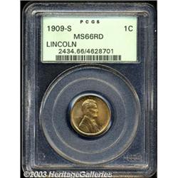 1909-S 1C MS66 Red PCGS.
