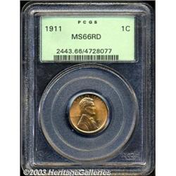 1911 1C MS66 Red PCGS.