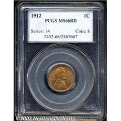1912 1C MS66 Red PCGS.