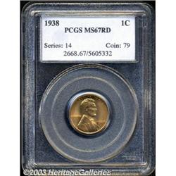 1938 1C MS67 Red PCGS.
