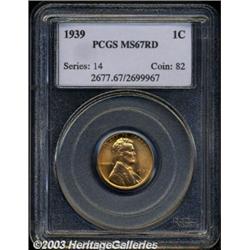1939 1C MS67 Red PCGS.