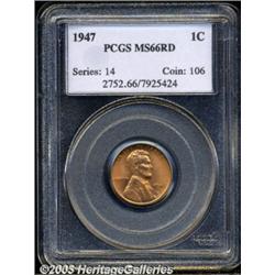 1947 1C MS66 Red PCGS.